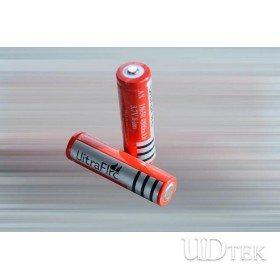 3.7v 4800mAh 18650 Fender battery LED flashlight rechargeable Lithium battery UD09096